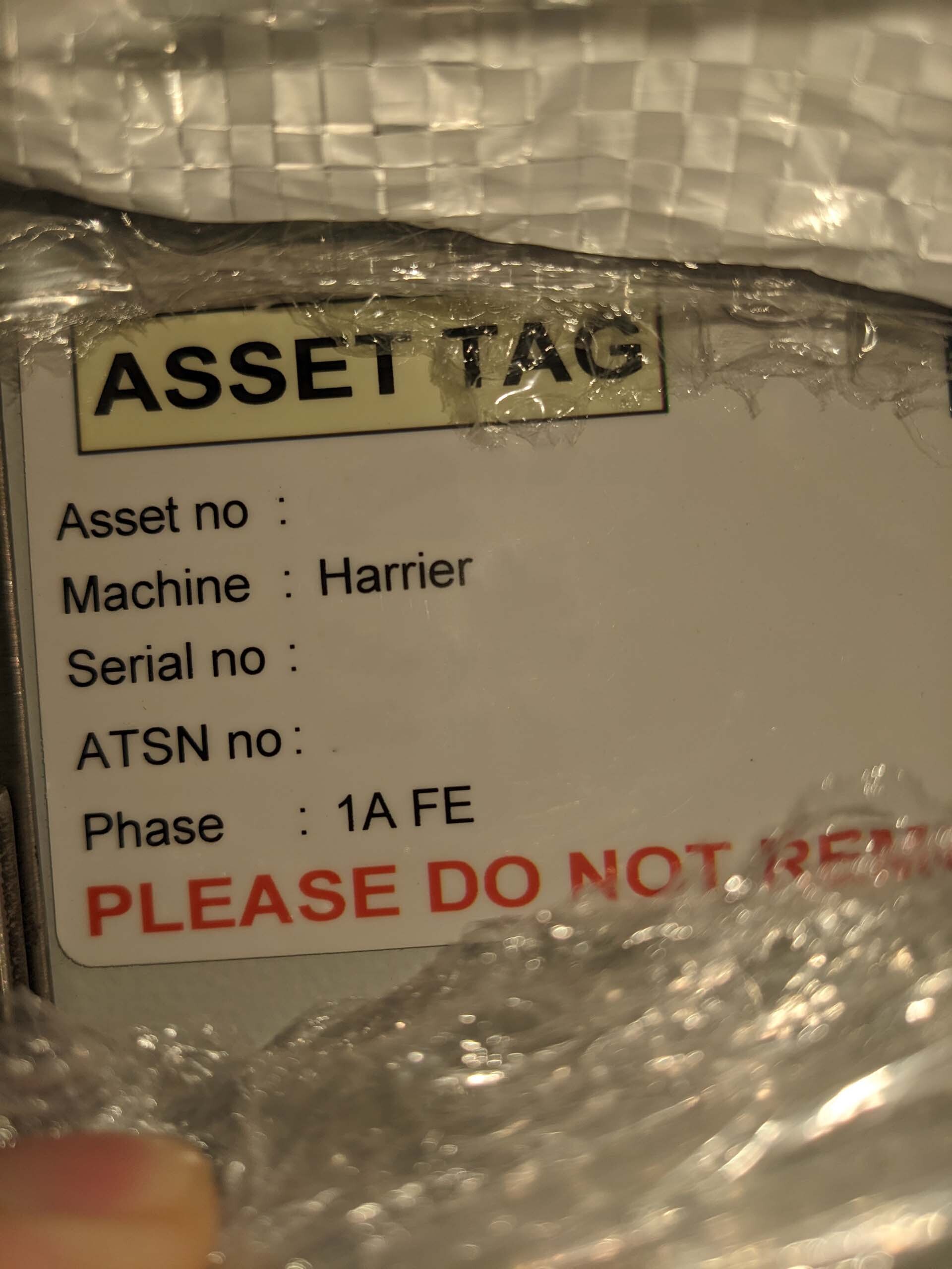 圖為 已使用的 ASM Harrier 待售