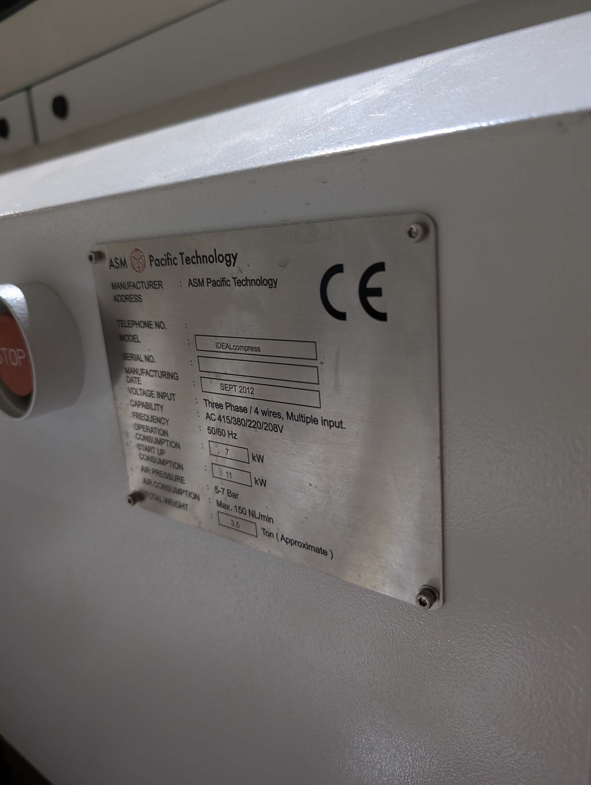 Foto Verwendet ASM IDEALcompress Zum Verkauf