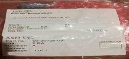 圖為 已使用的 ASM Lot of spare parts for AD 8912 待售