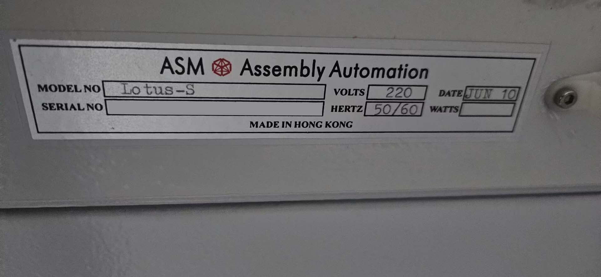 Photo Utilisé ASM Lotus-S À vendre