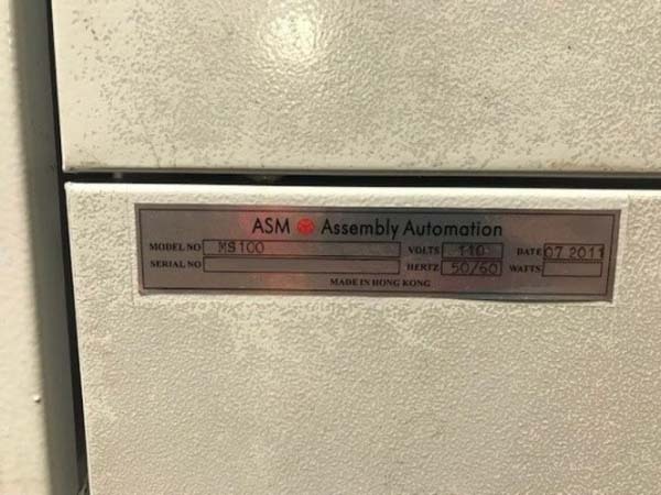 Photo Used ASM MS 100 For Sale