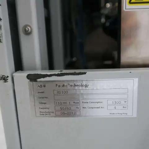 图为 已使用的 ASM MS 100 待售