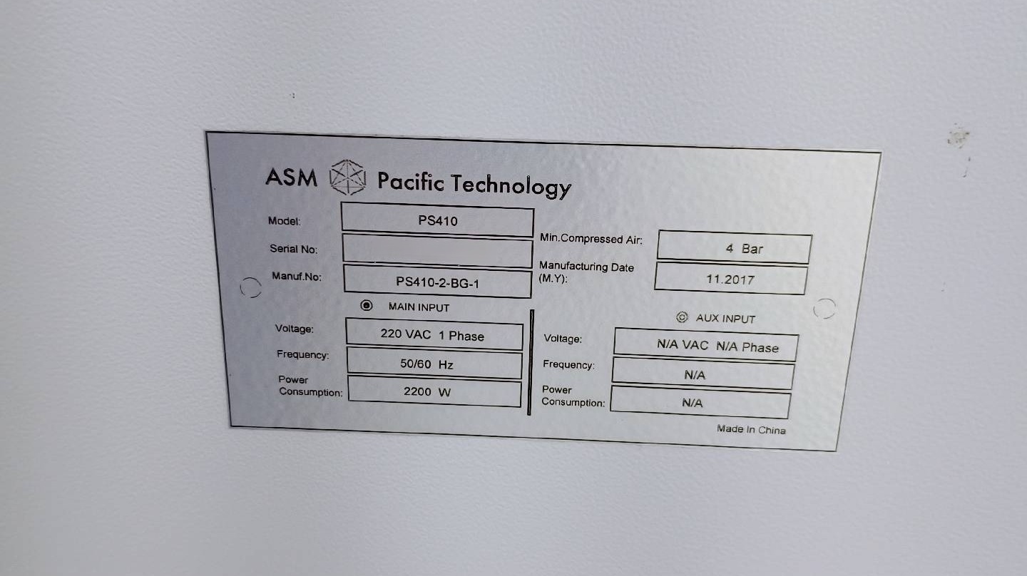 图为 已使用的 ASM PS410 待售