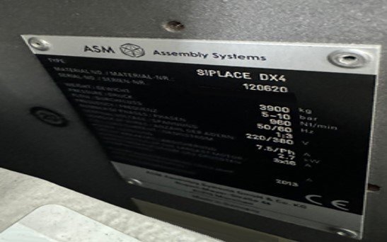 フォト（写真） 使用される ASM Siplace DX4 販売のために