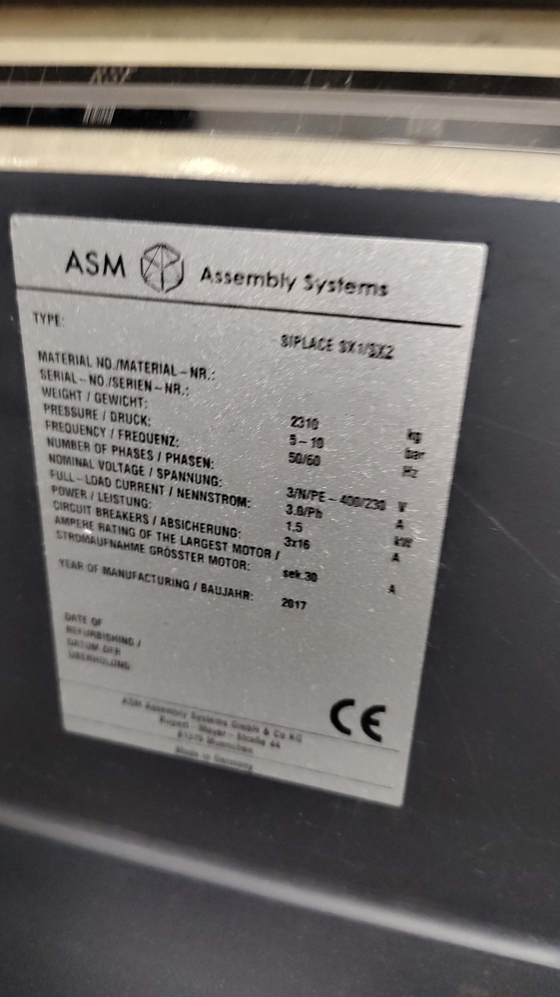 Foto Verwendet ASM Siplace SX2 Zum Verkauf