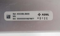 사진 사용됨 ASML 4022.634.28403 판매용