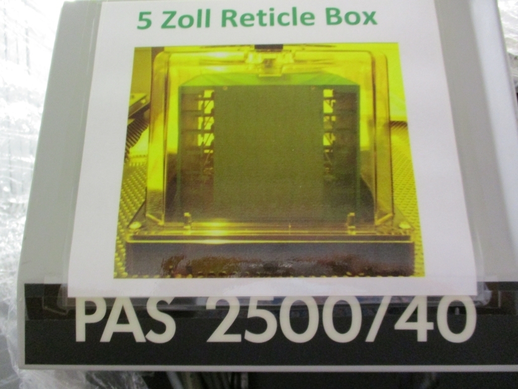 Photo Utilisé ASML PAS 2500 / 40 À vendre