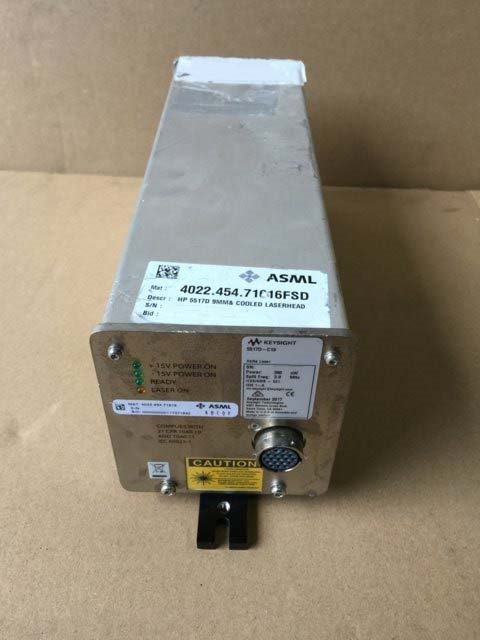 Photo Used ASML Lot of spare parts For Sale