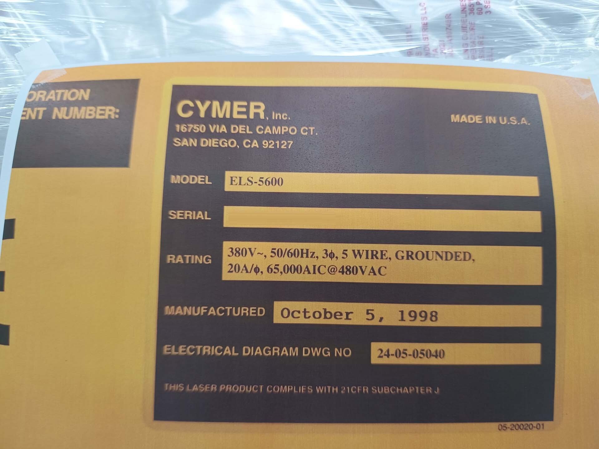 图为 已使用的 ASML PAS 5500 / 300C 待售