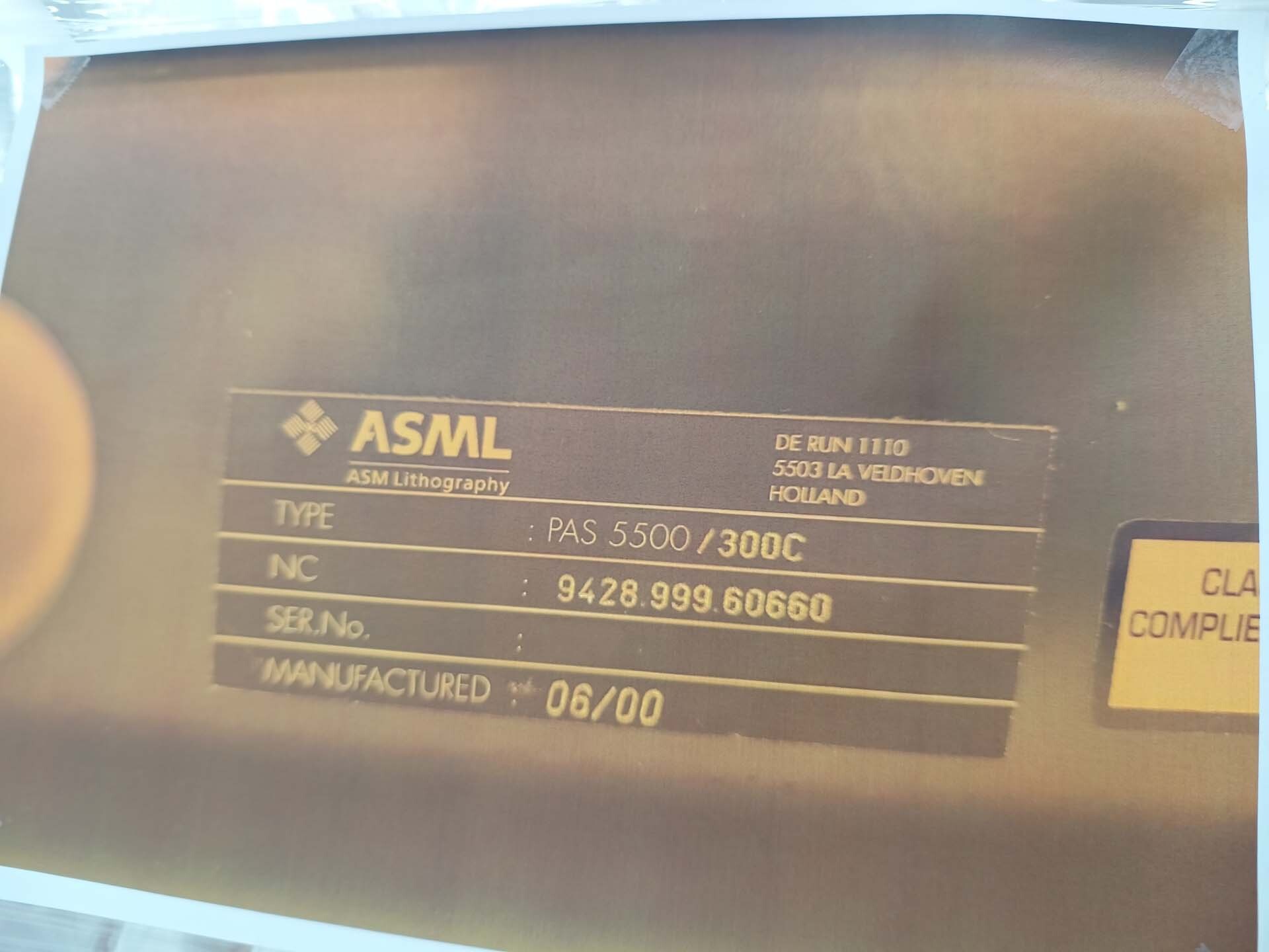 Foto Verwendet ASML PAS 5500 / 300C Zum Verkauf