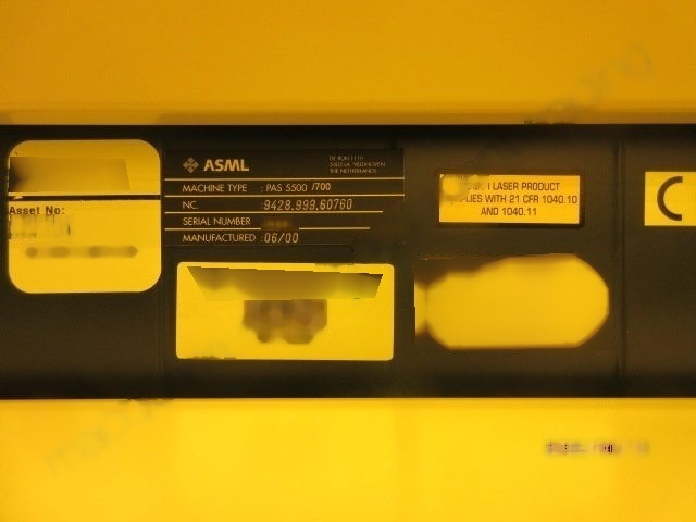 Foto Verwendet ASML PAS 5500 / 750D Zum Verkauf