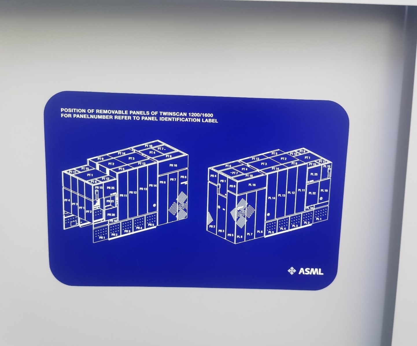 Photo Used ASML Twinscan AT 1100B For Sale