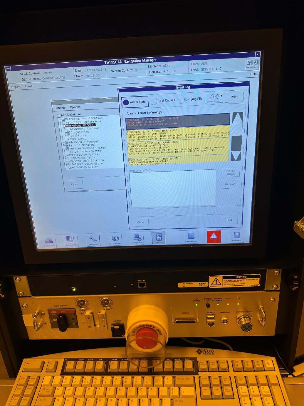 사진 사용됨 ASML Twinscan AT 850D 판매용
