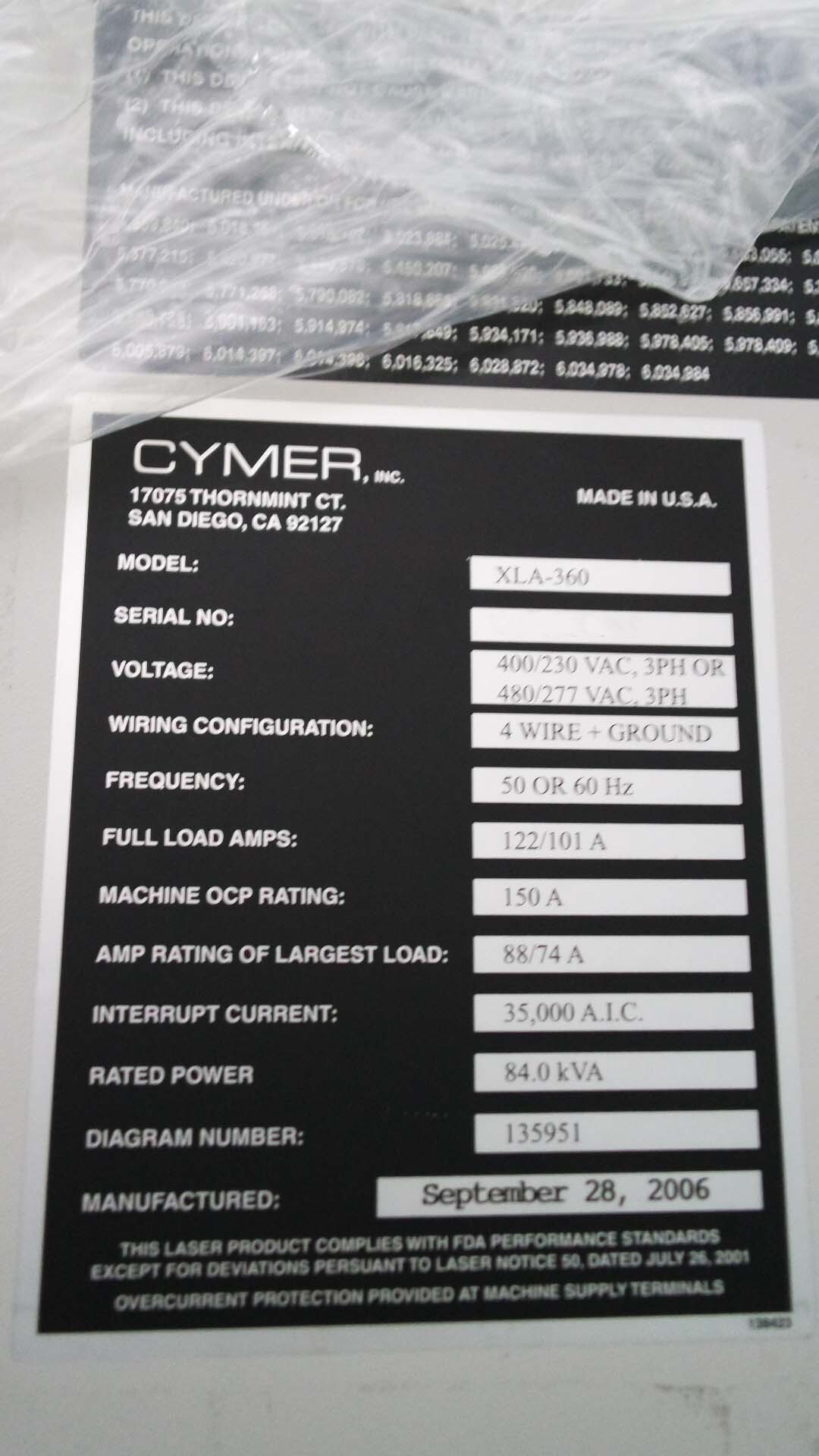 사진 사용됨 ASML XT 1700FI 판매용