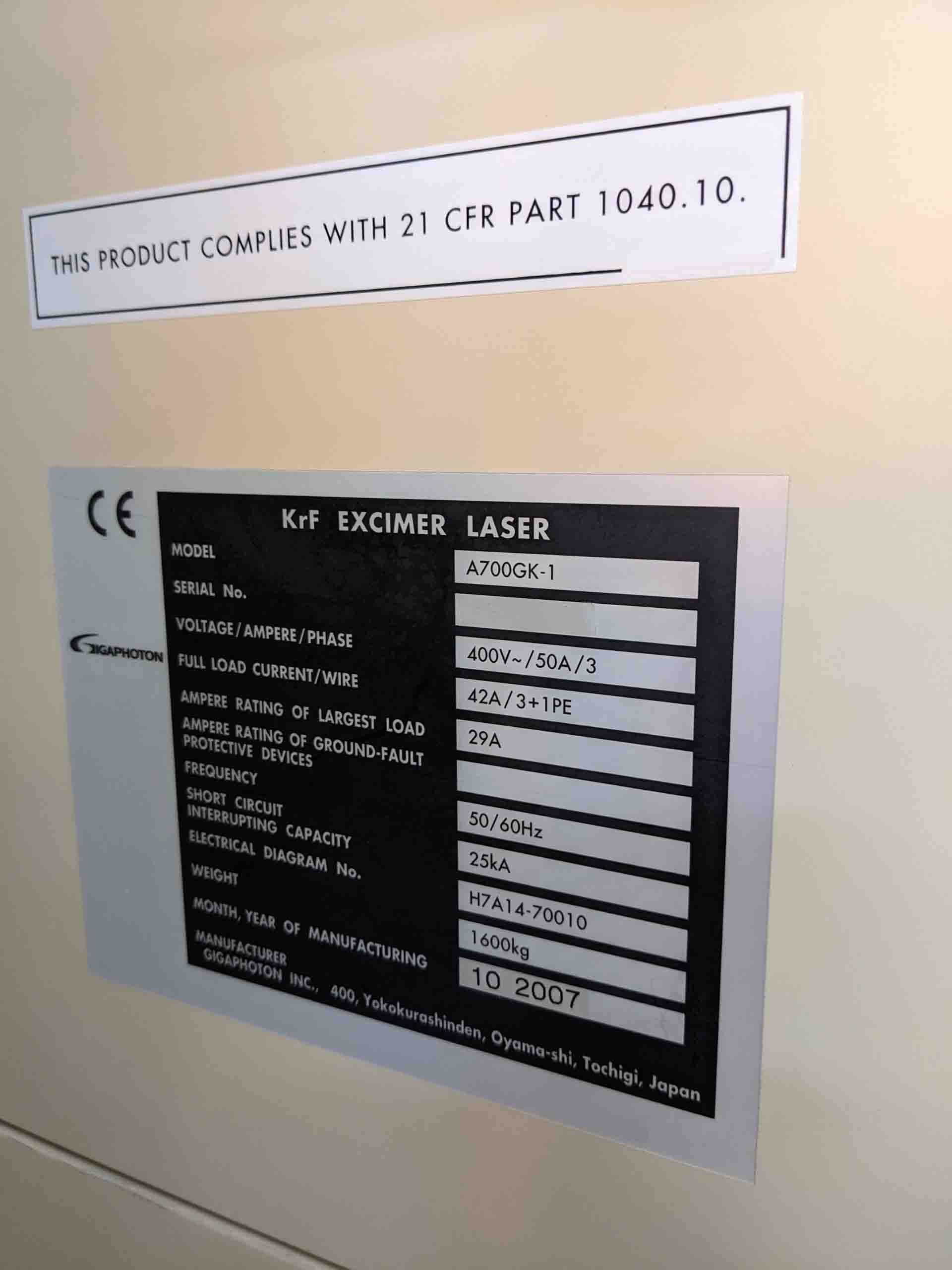 图为 已使用的 ASML XT 760F 待售