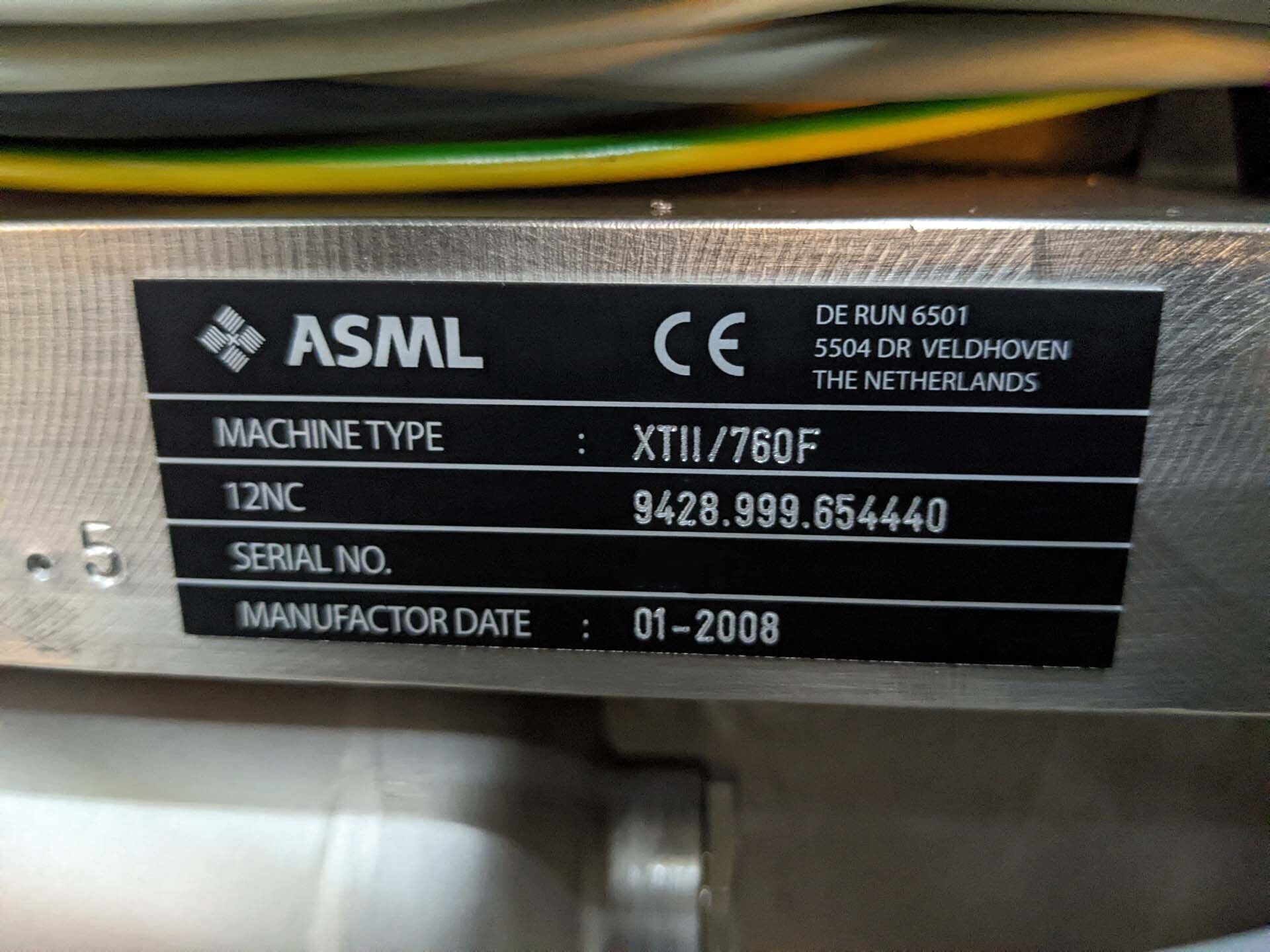 사진 사용됨 ASML XT 760F 판매용