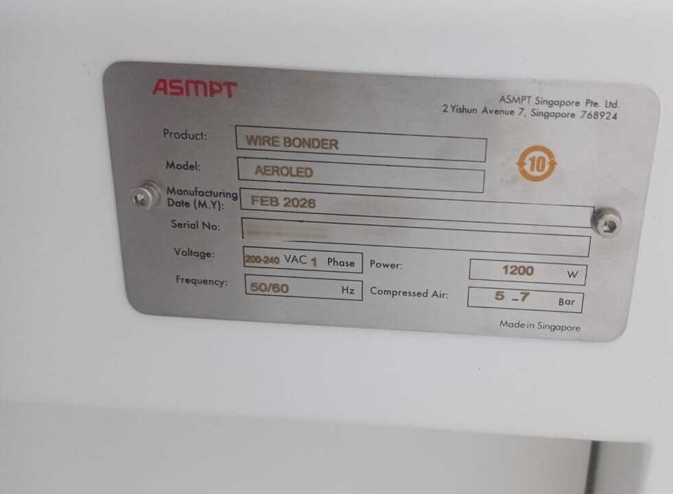 사진 사용됨 ASMPT Aeroled 판매용