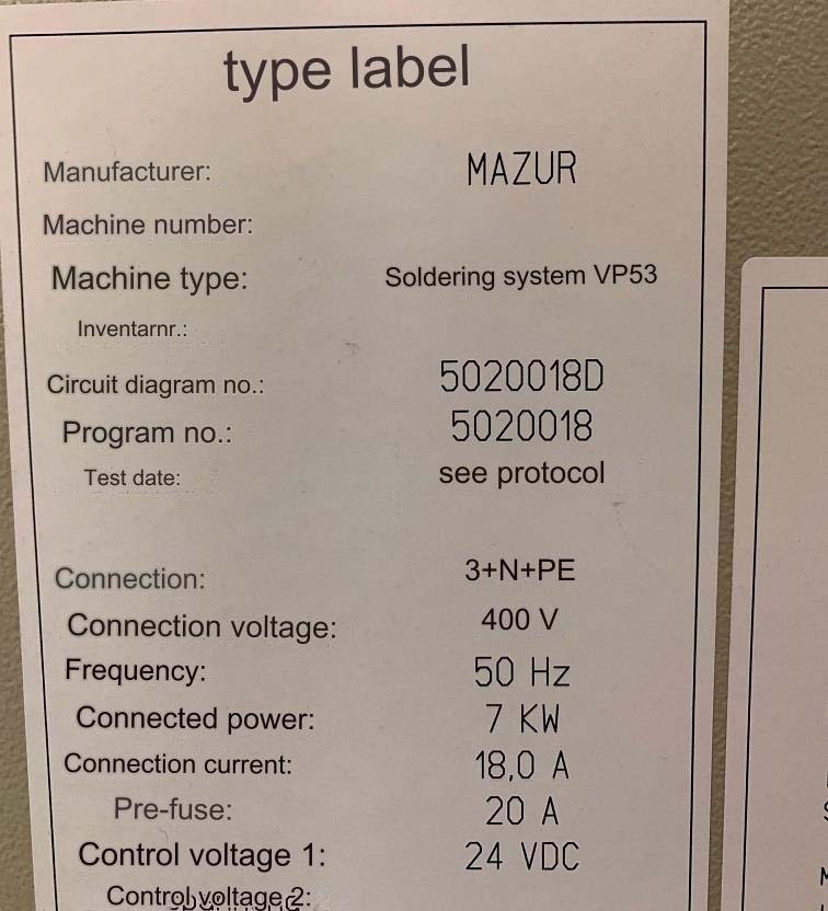사진 사용됨 ASSCON VP 1000-53 판매용
