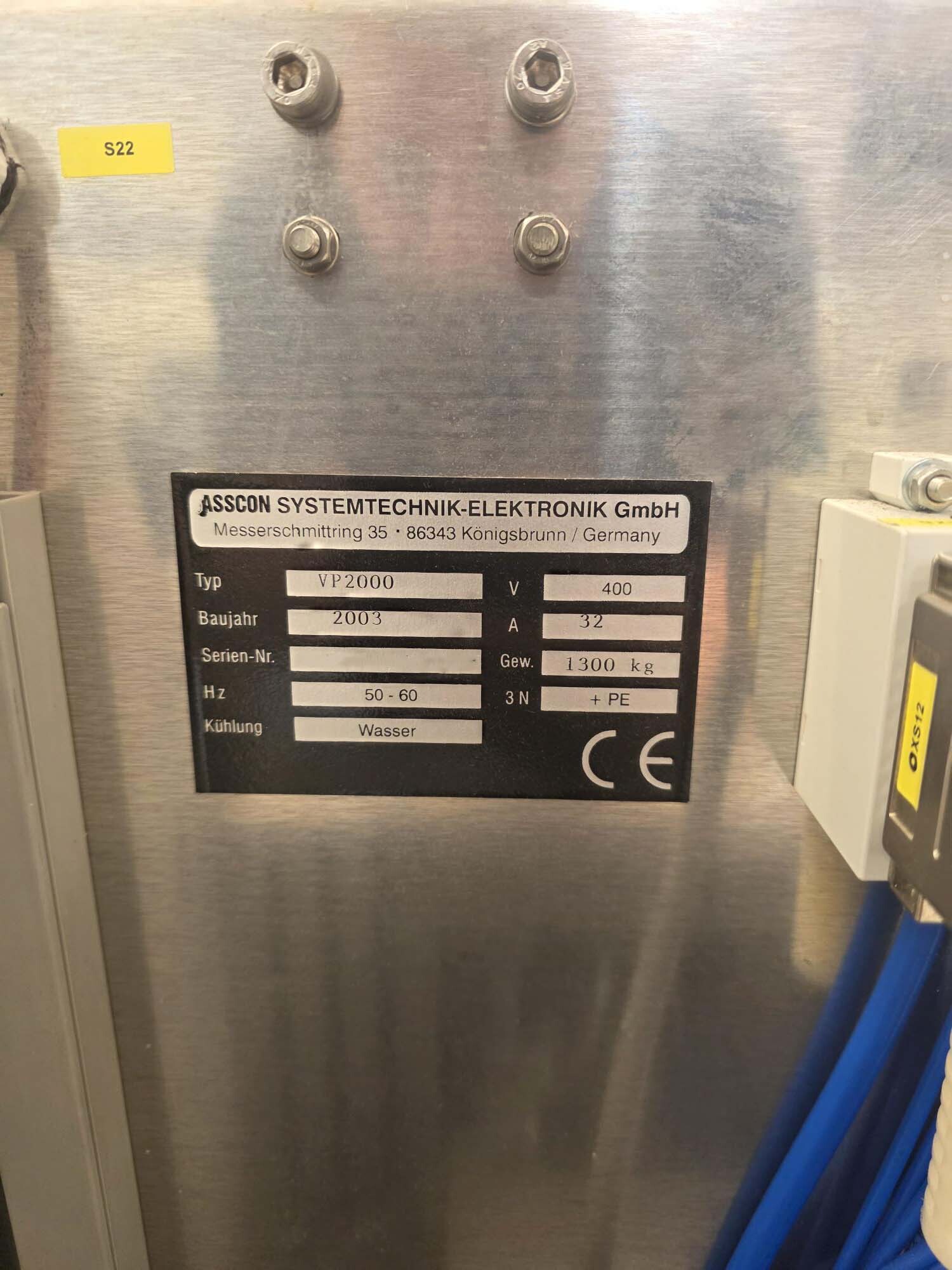 Photo Used ASSCON VP 2000 For Sale