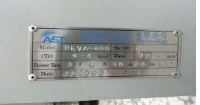 Photo Used AST / ADVANCED SYSTEM TECHNOLOGY Peva-600 For Sale