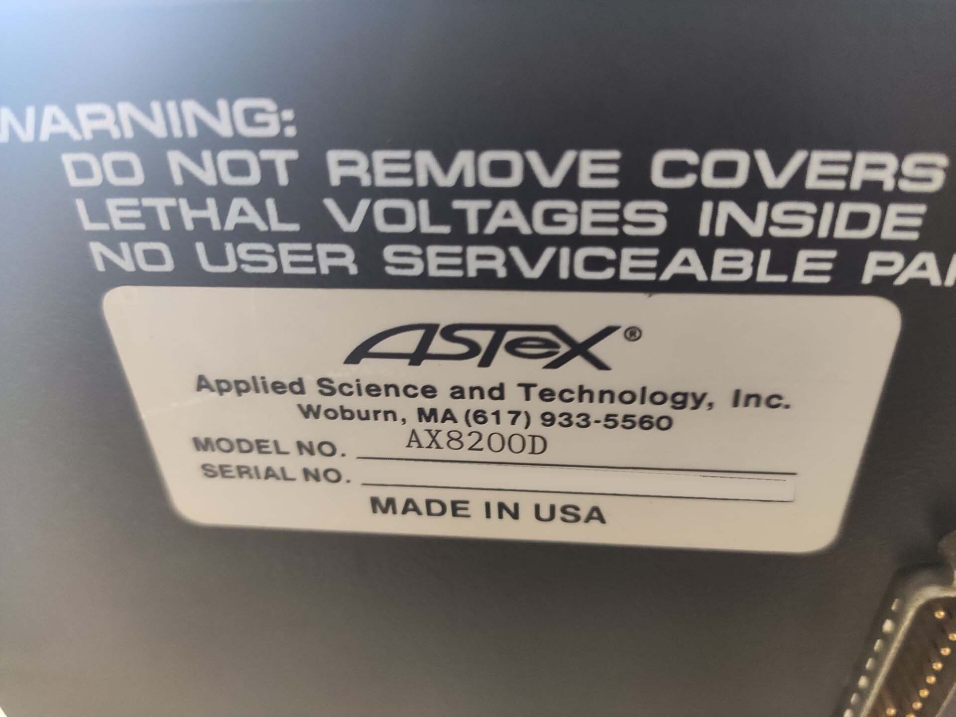 Photo Used ASTEX AX 8200D For Sale
