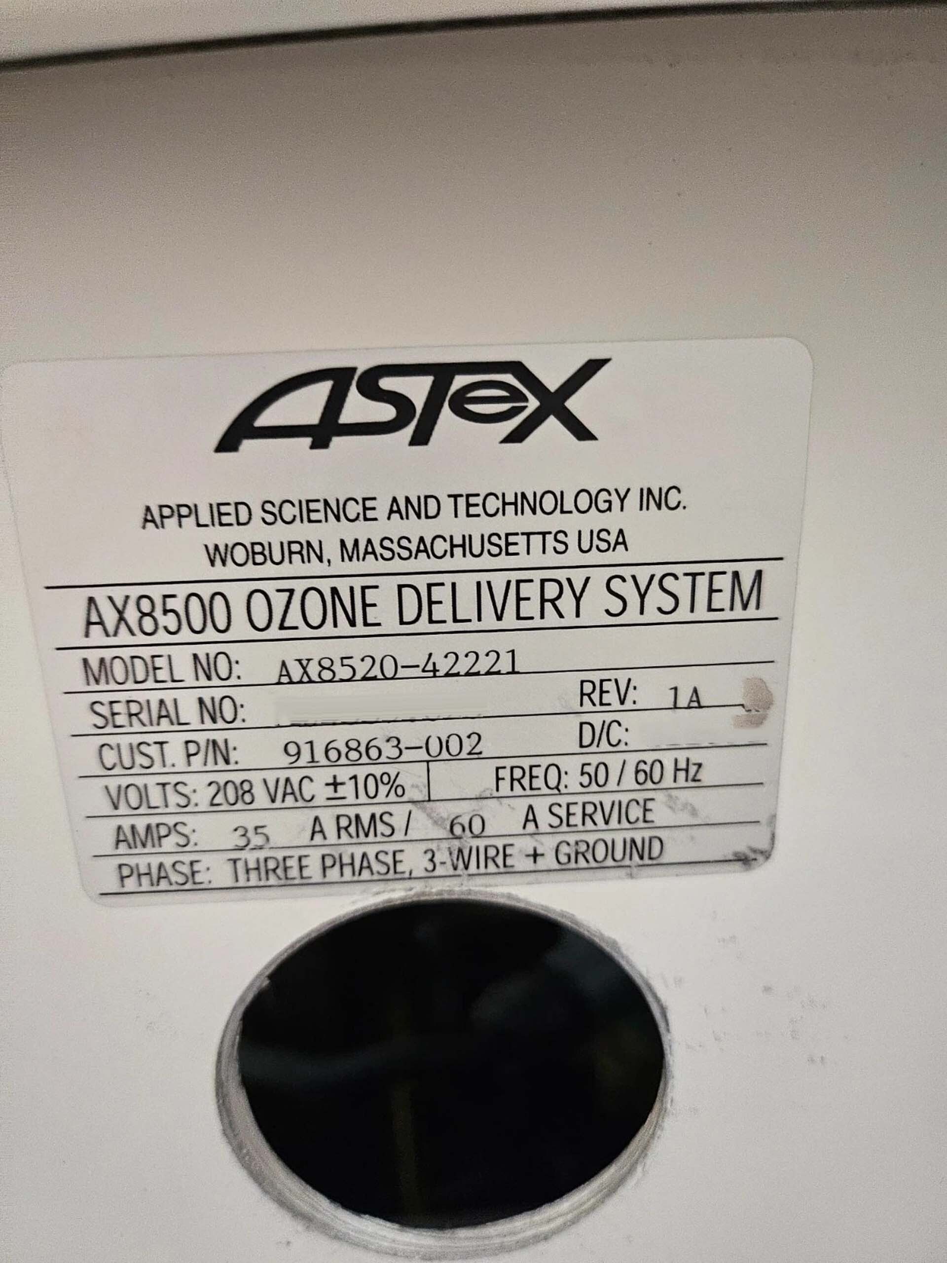 图为 已使用的 ASTEX AX 8500 待售
