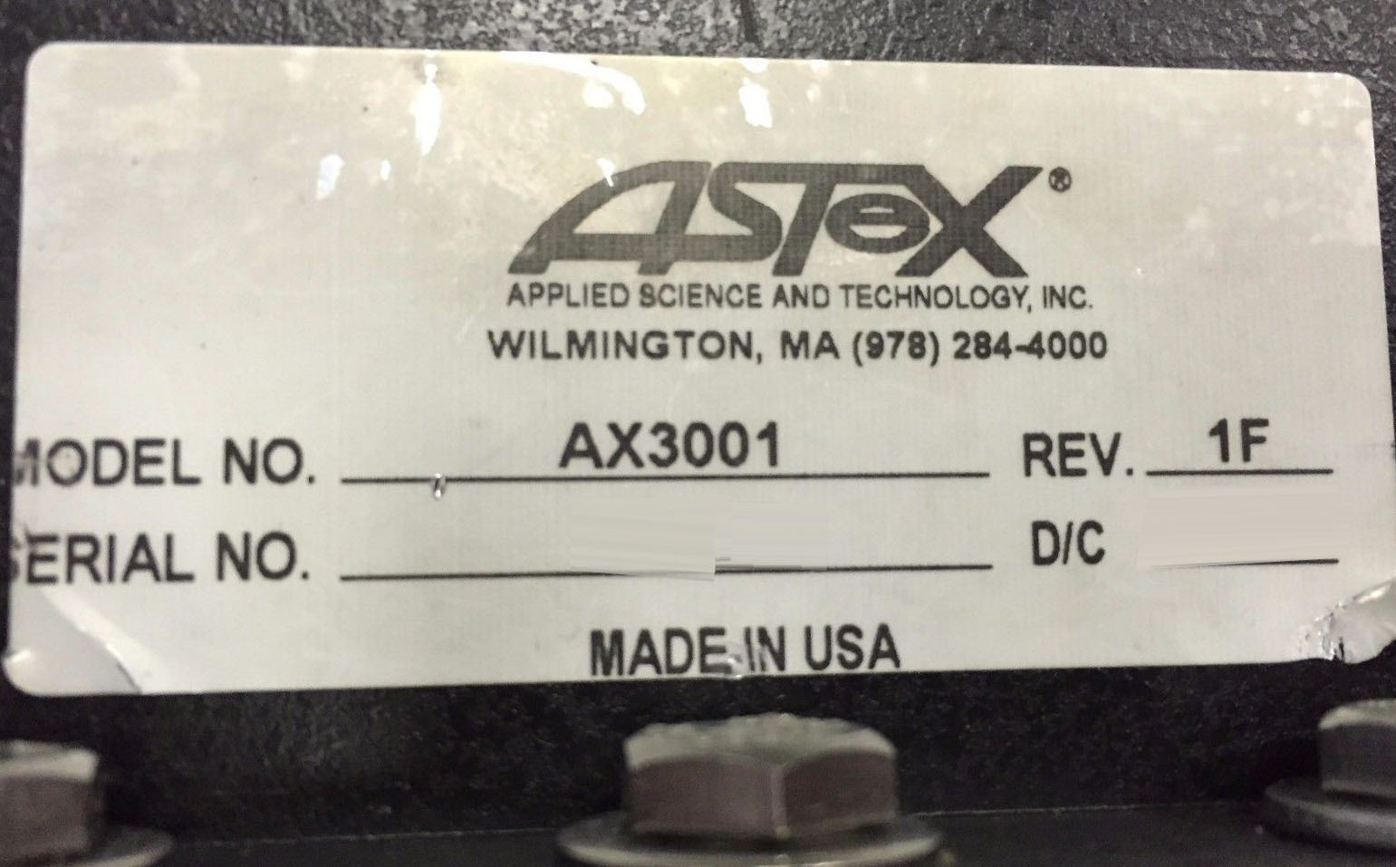 フォト（写真） 使用される ASTEX S250C 販売のために