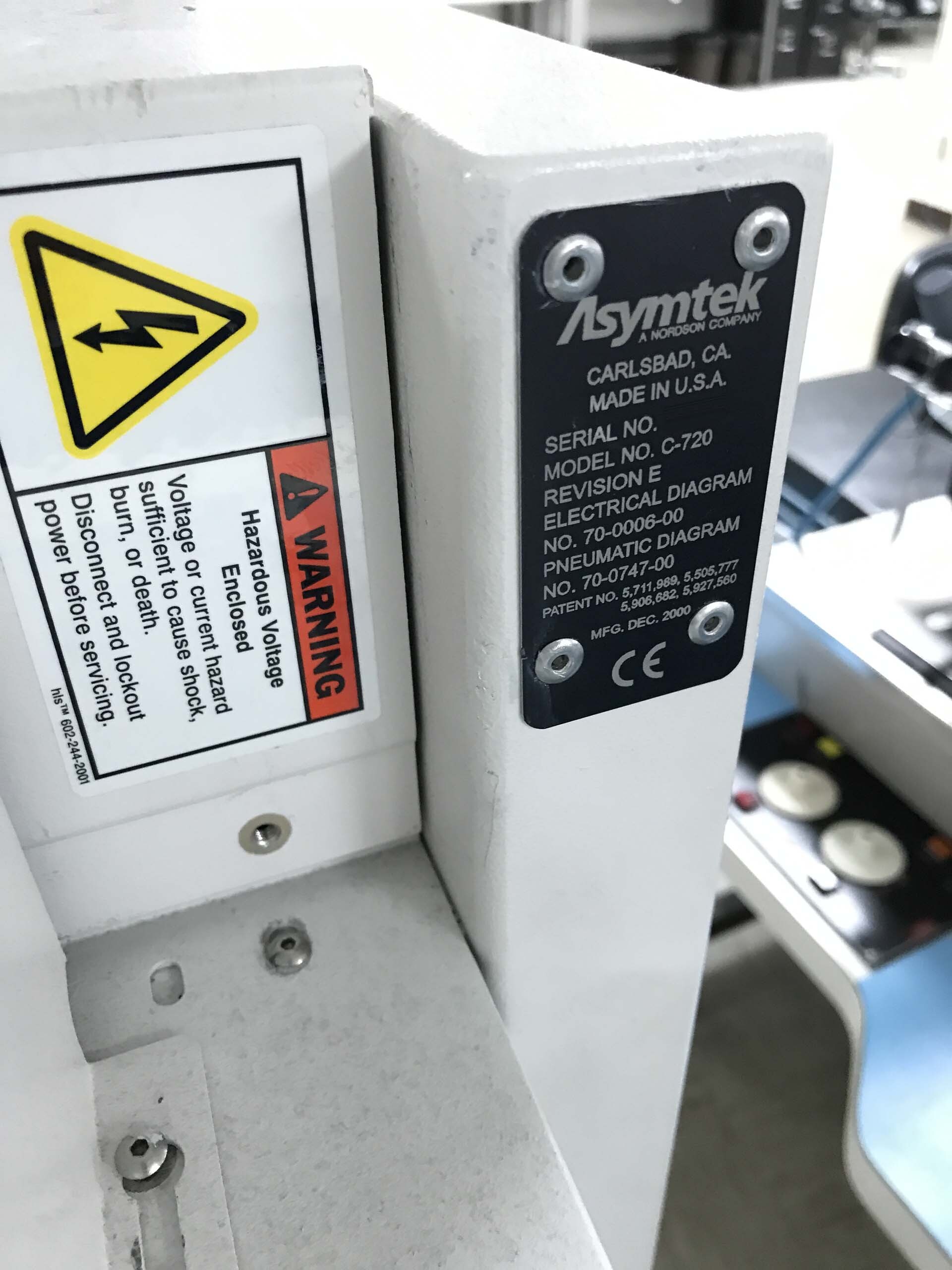 Foto Verwendet ASYMTEK Century C 720 Zum Verkauf