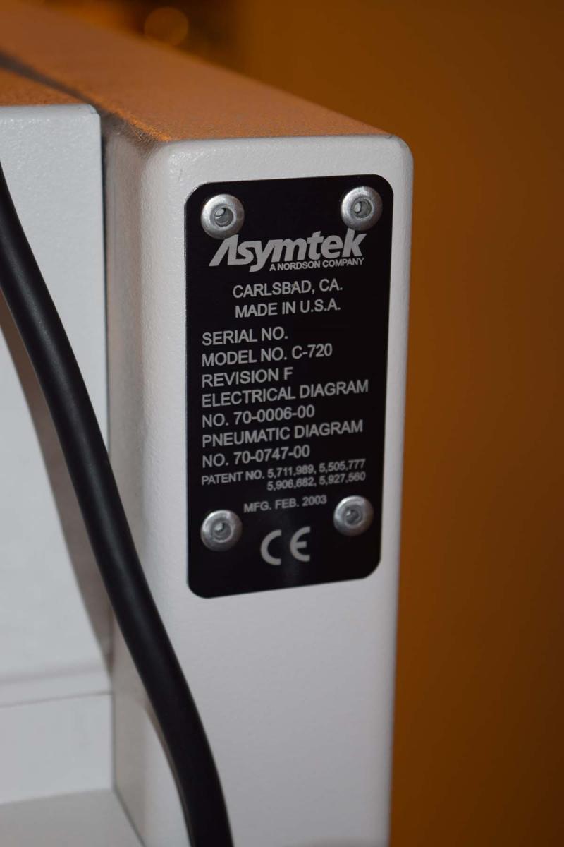 Photo Used ASYMTEK Century C 720 For Sale