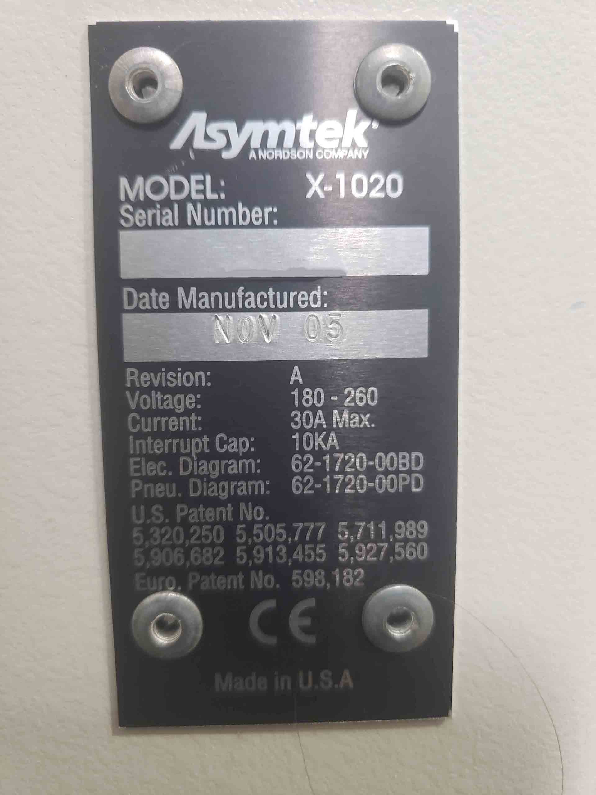 Photo Used ASYMTEK X-1020 For Sale