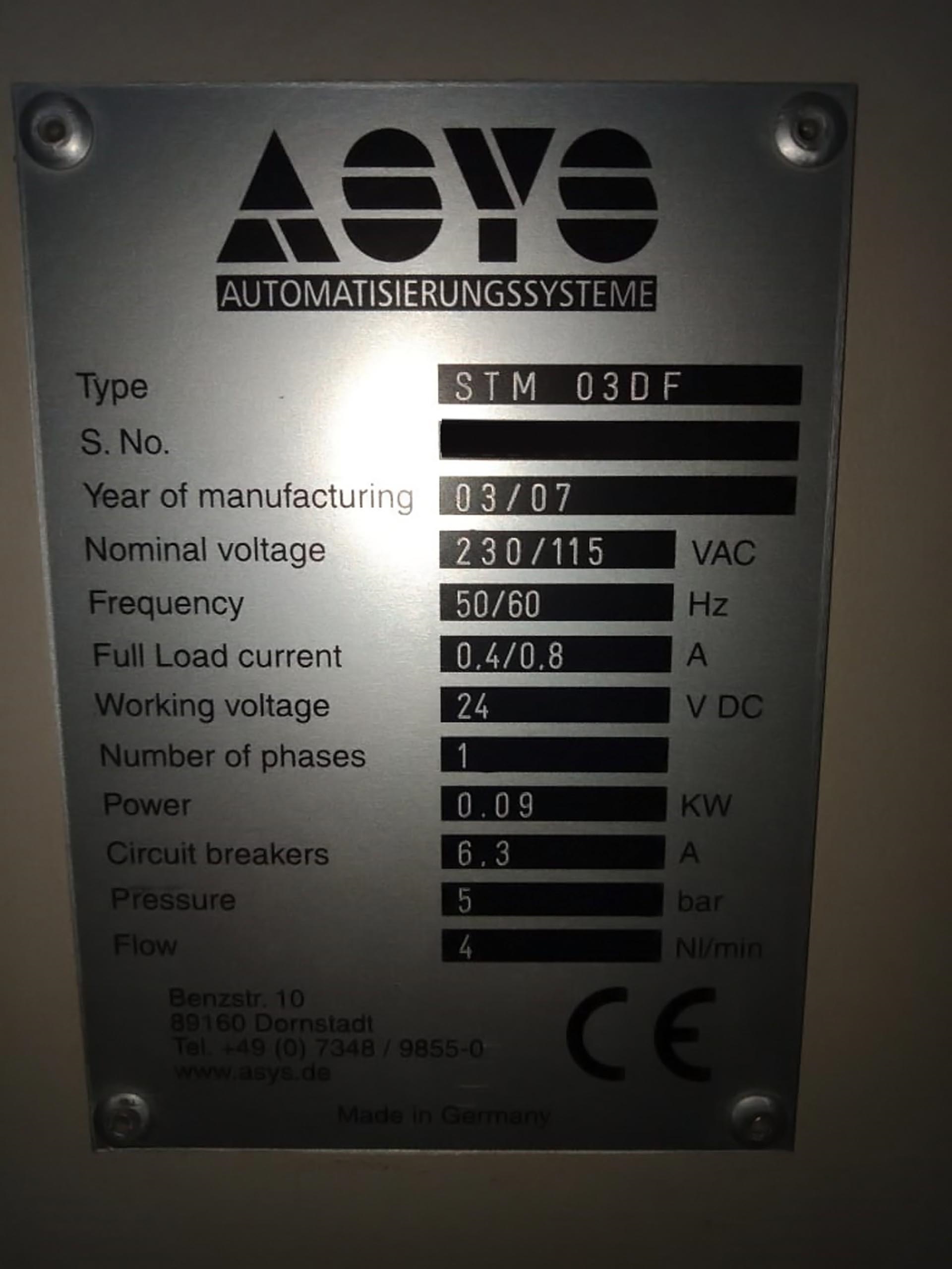 사진 사용됨 ASYS STM 03 DF 판매용