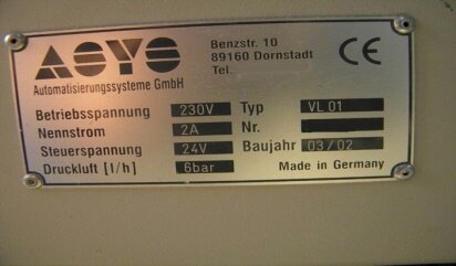 ASYS VL01 #145567