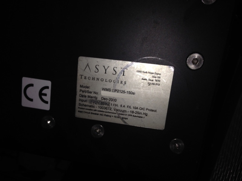 圖為 已使用的 ASYST / PST DP 2125-150si 待售