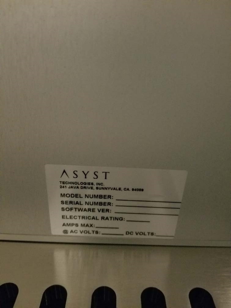 图为 已使用的 ASYST Axys 21 待售