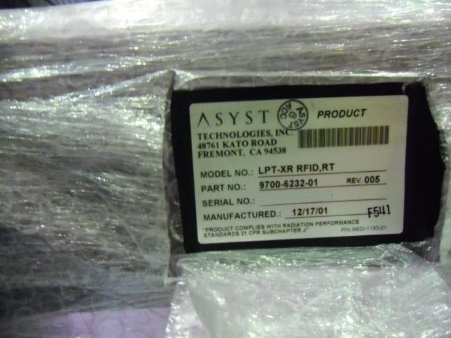 Photo Used ASYST LPT 2200 For Sale