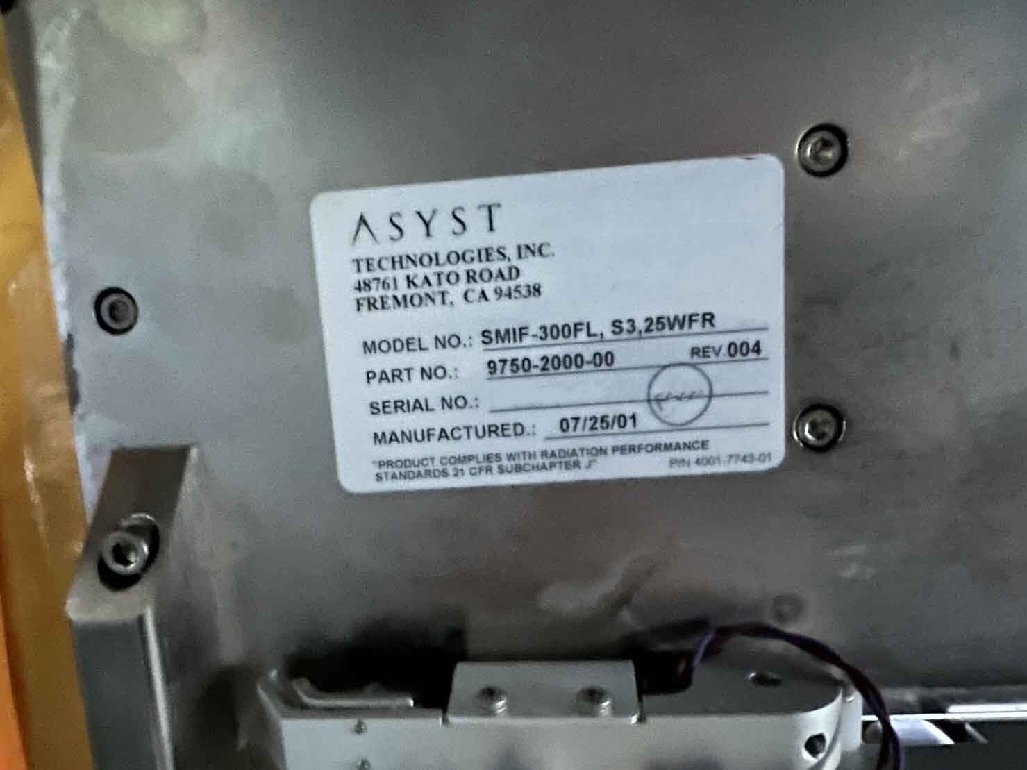 Photo Used ASYST SMIF-300FL For Sale