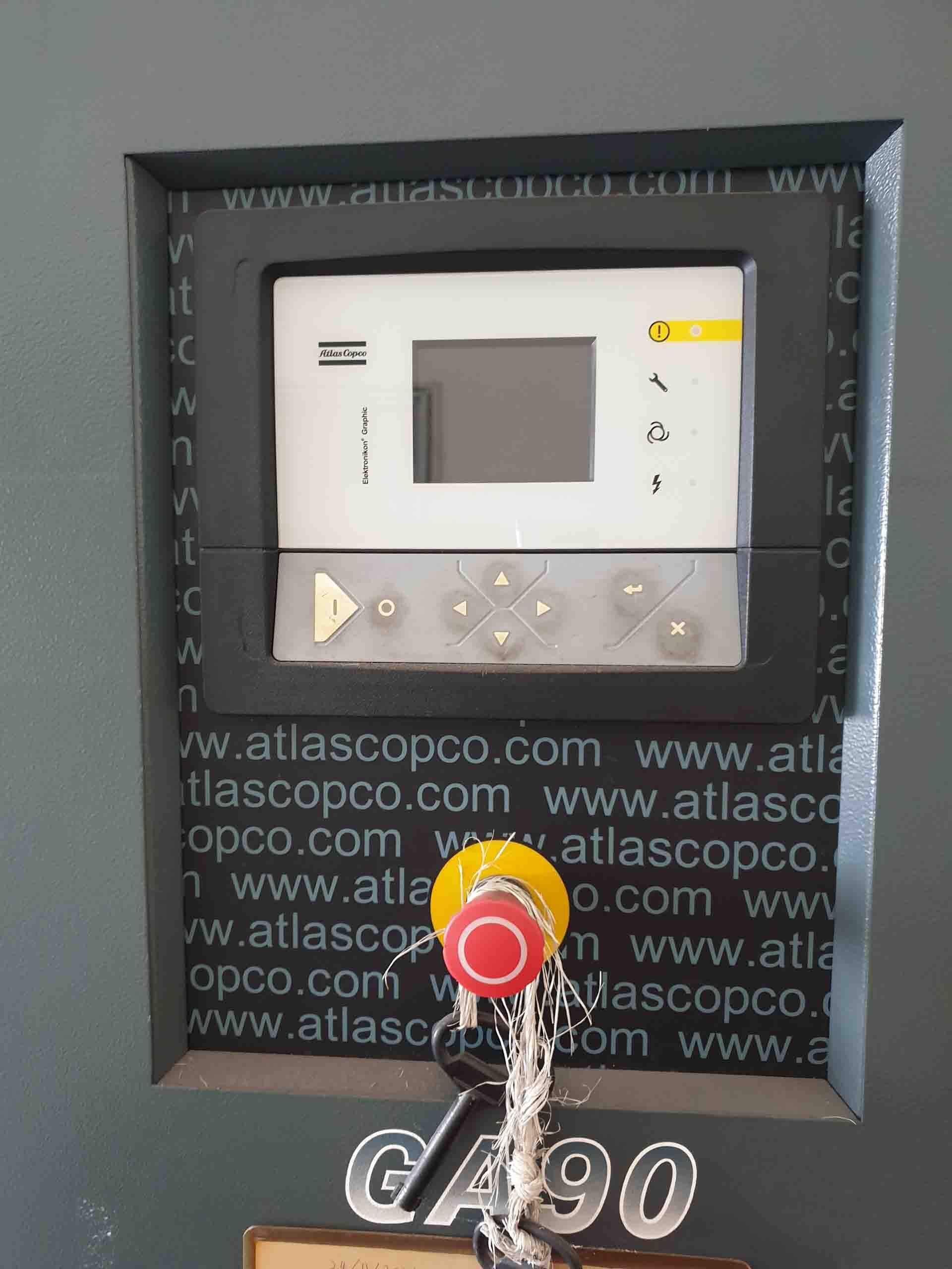 Foto Verwendet ATLAS COPCO GA90PW-25 Zum Verkauf