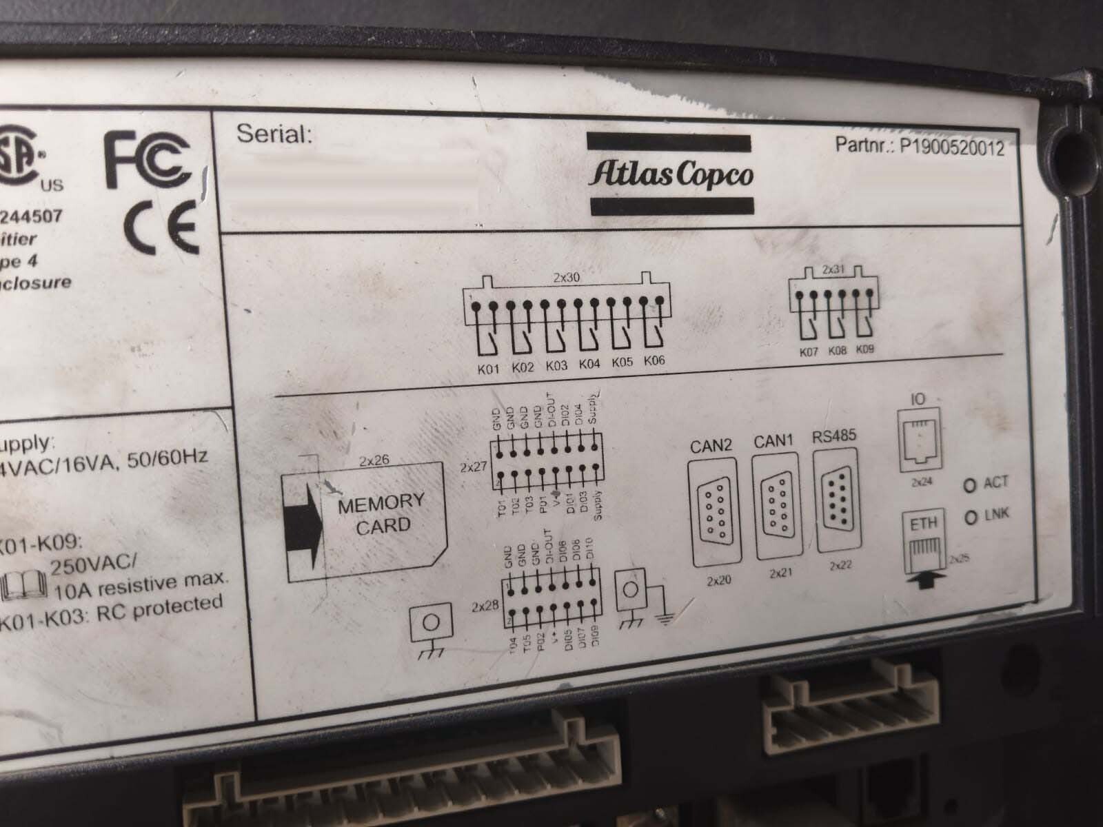 圖為 已使用的 ATLAS COPCO ZT22 VSD 待售