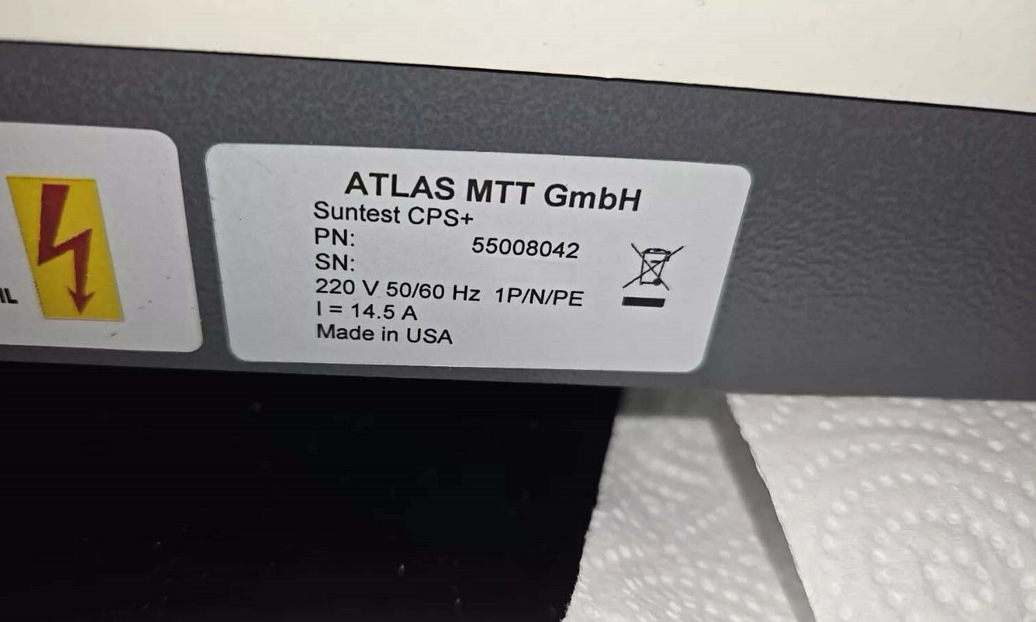 Foto Verwendet ATLAS Suntest CPS+ Zum Verkauf