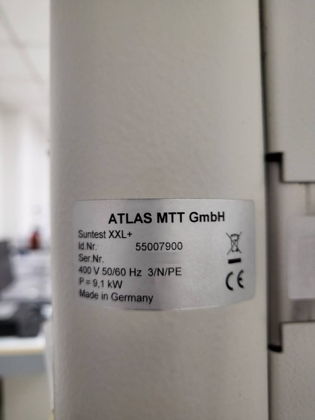 圖為 已使用的 ATLAS SUNTEST XXL+ 待售