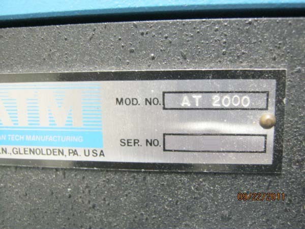 Photo Used ATM AT-2000 SOJ For Sale