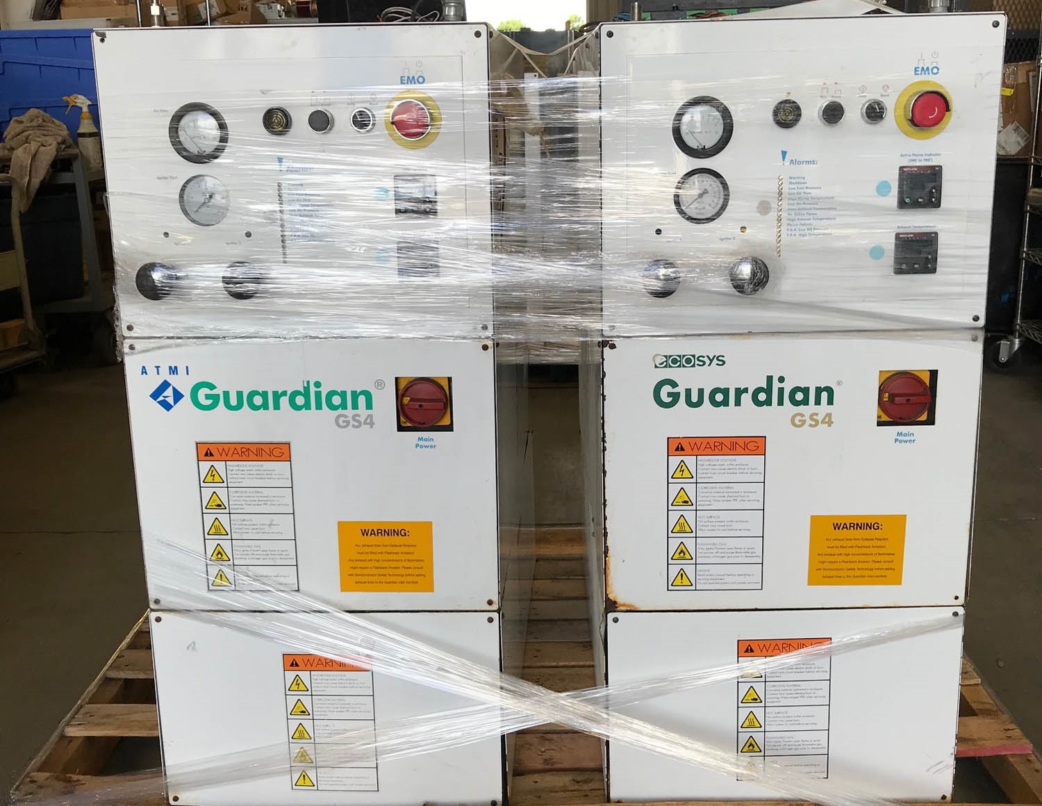 Photo Used ATMI / ECOSYS Guardian GS4 For Sale