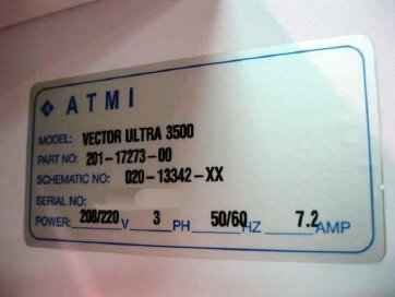 ATMI / ECOSYS Vector Ultra 3500 #141670