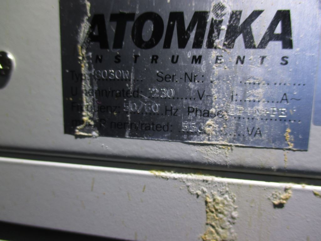 圖為 已使用的 ATOMIKA TXRF 8030W 待售