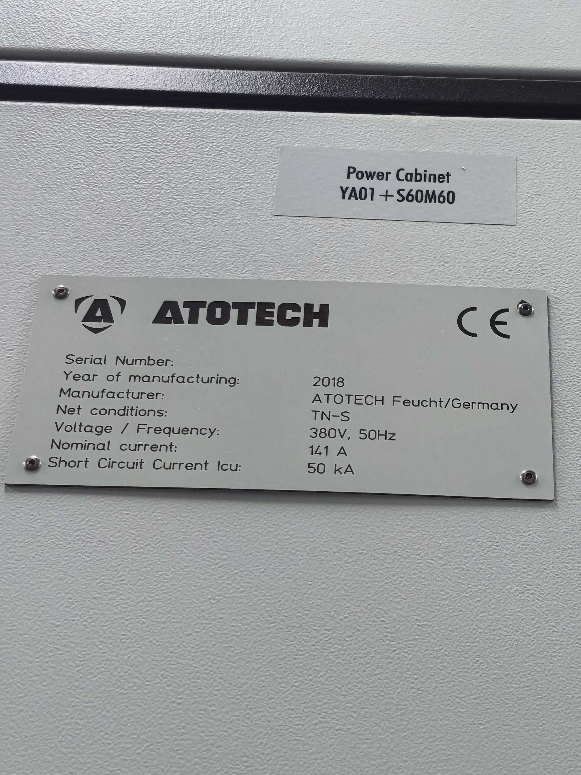 사진 사용됨 ATOTECH MULTIPLATE 판매용