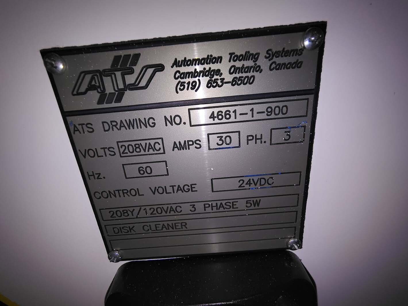 图为 已使用的 ATS / AUTOMATION TOOLING SYSTEMS 4661 待售