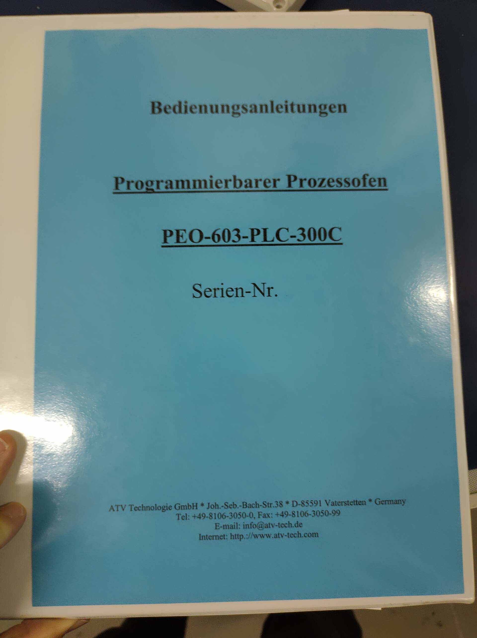 圖為 已使用的 ATV TECHNOLOGY PEO 603 待售