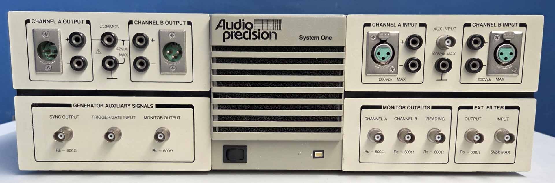 사진 사용됨 AUDIO PRECISION SYS-22G 판매용