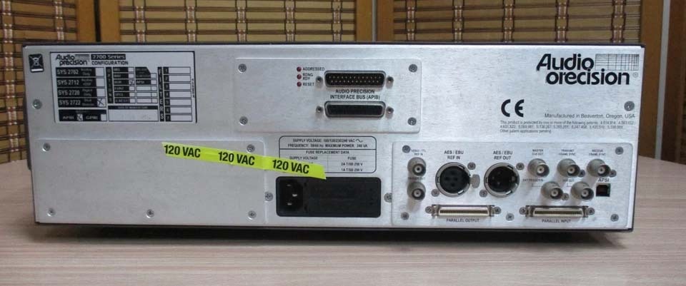 フォト（写真） 使用される AUDIO PRECISION SYS-2722 販売のために