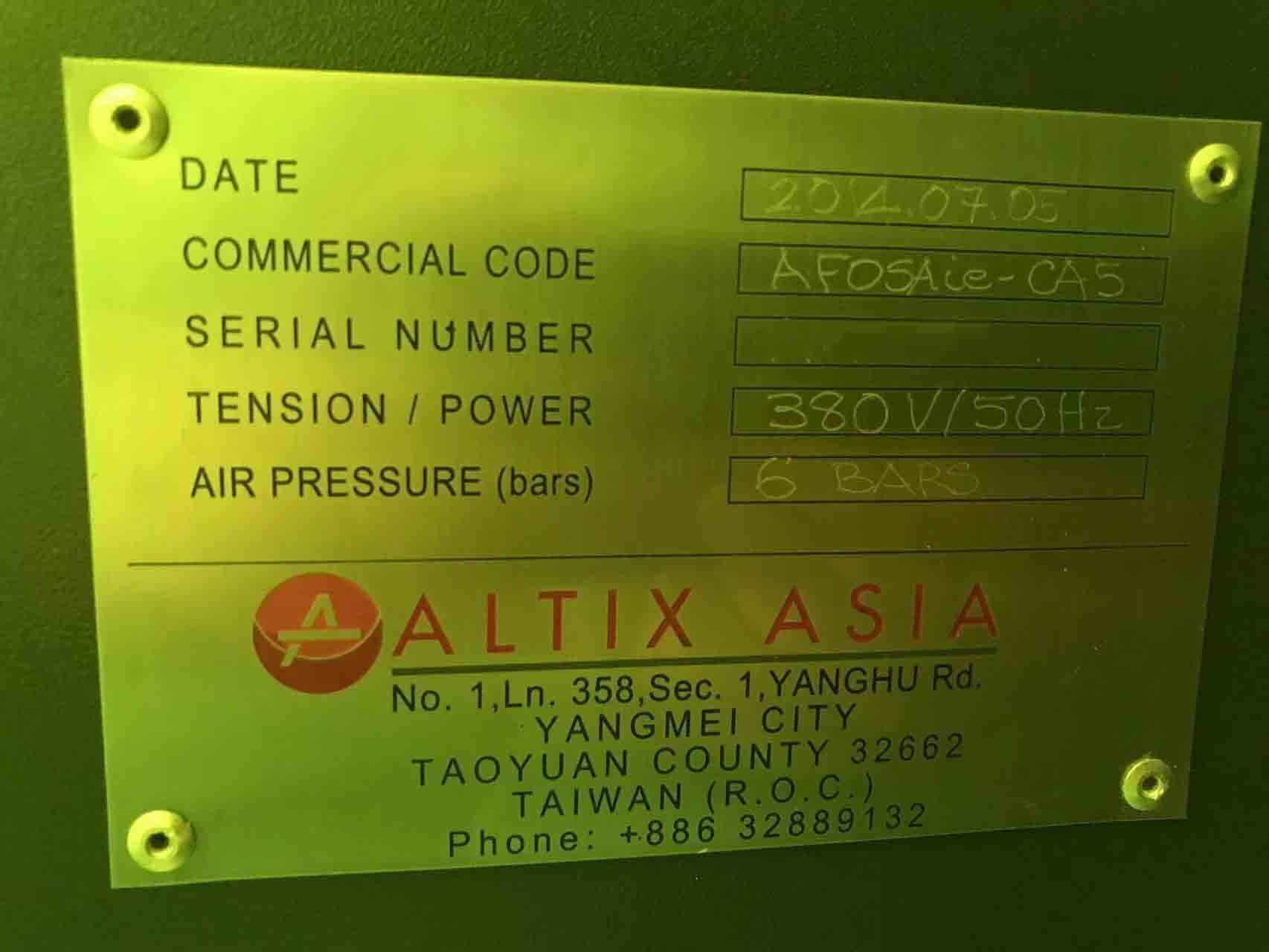 圖為 已使用的 AUTOMA TECH / ALTIX AFOSAie-CA5 待售